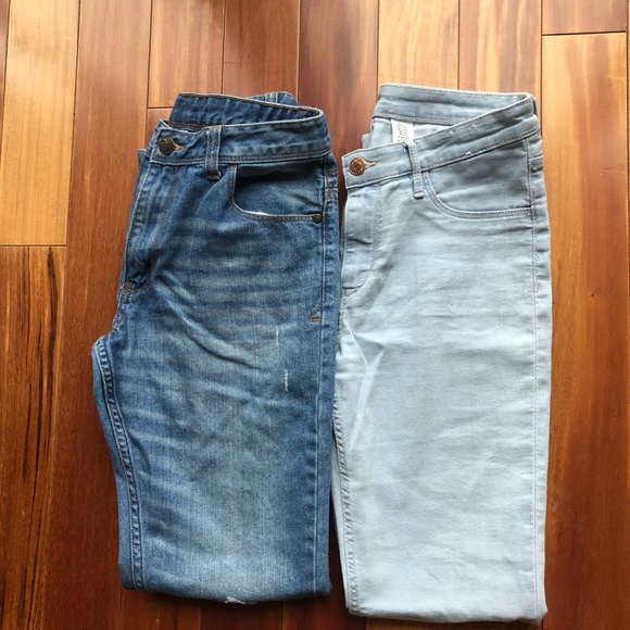 2 pairs for $20 - Girl’s Jeans - Kid’s Size US 14 - H&M and George Brand - Picture 3 of 5